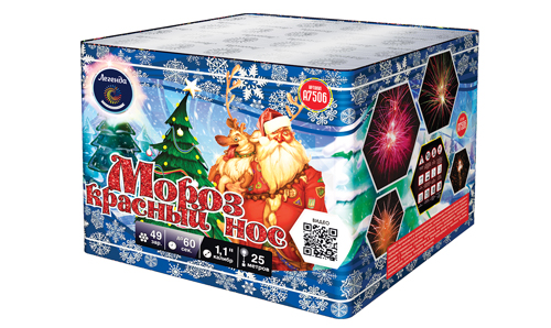  Батарея салютов Мороз Красный Нос  в Волгограде