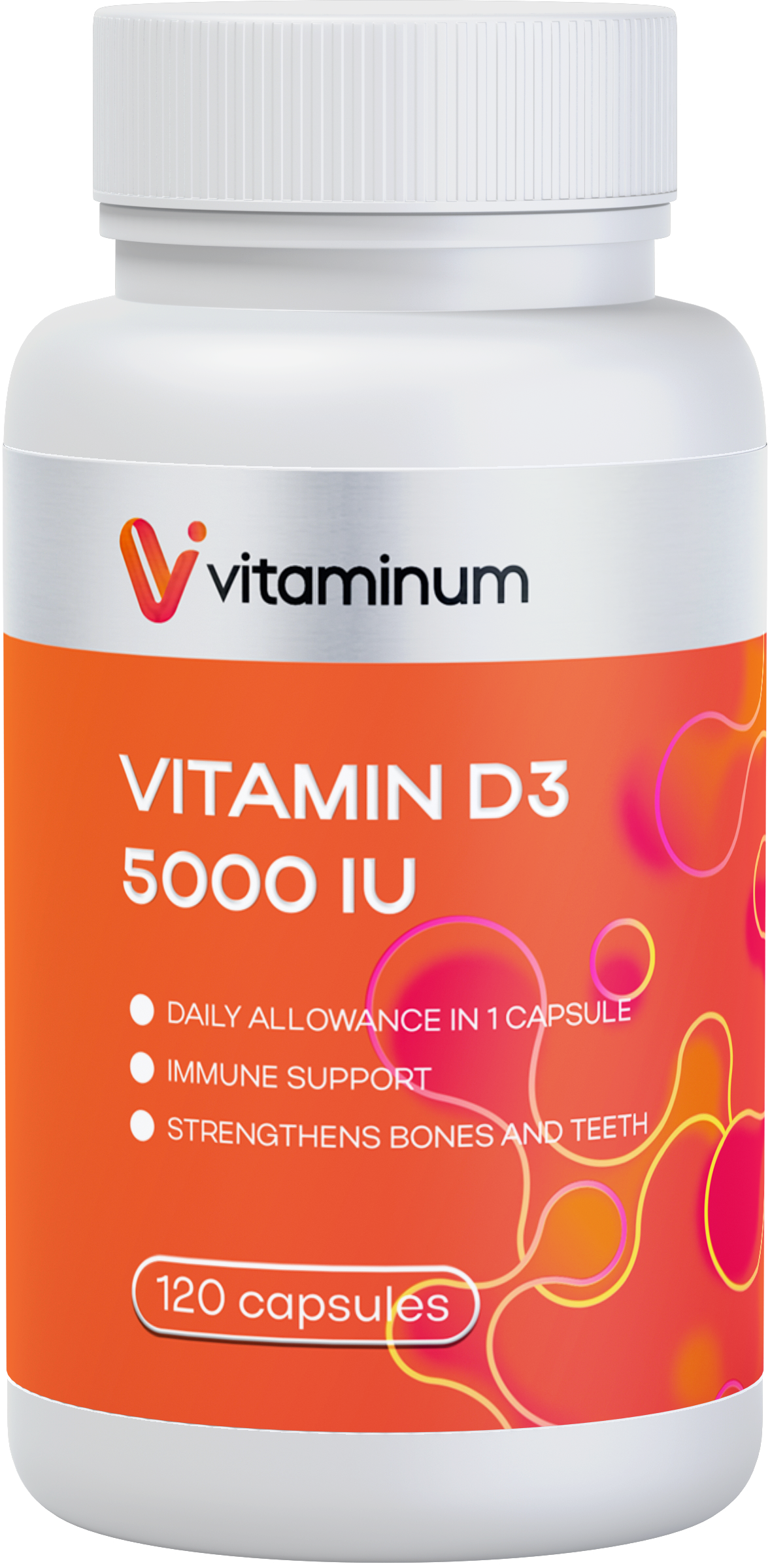  Vitaminum ВИТАМИН Д3 (5000 МЕ) 120 капсул 260 мг  в Волгограде
